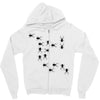 crepy crawly spiders Zipper Hoodie