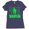 everyday im shufflin lmfao party rock shuffling Ladies Fitted T-Shirt