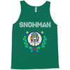 snowman christmas Tank Top