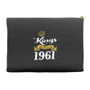kings are born in 1961 Accessory Pouches