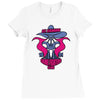 crime fighters club Ladies Fitted T-Shirt
