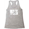 muay thai mma gym sport gym train Racerback Tank