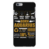 Born Arquarius Multitasking Problem Solving Tees iPhone 6 Plus/6S Plus Case