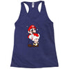 mario licking toad Racerback Tank