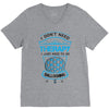 I Don't Need Therapy Just to Do Ballooning V-Neck Tee