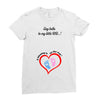 Say Hello to My Little BB Ladies Fitted T-Shirt