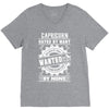 Capricorn Hated By Many Wanted By Plenty V-Neck Tee