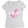 we have this hope breast cancer awareness Women's Triblend Scoop T-shirt