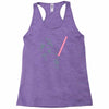 banksy cool darth Racerback Tank