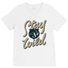 stay wild 2 V-Neck Tee