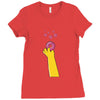 homer donuts Ladies Fitted T-Shirt