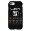 santa gemini christmas ugly t shirts iPhone 8