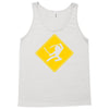ninja crossing sign Tank Top
