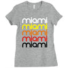 miami Ladies Fitted T-Shirt