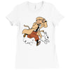 tintin Ladies Fitted T-Shirt