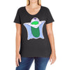 pickle o Ladies Curvy T-Shirt