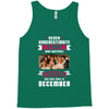 Never Underestimate A Man Who Watches Friends And Was Born in December Tank Top