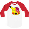 pikachu zombie 3/4 Sleeve Shirt