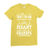 There's This Girl Who Kinda Stole My Heart Grandpa Ladies Fitted T-Shirt