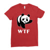 wtf panda Ladies Fitted T-Shirt