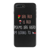 are red is red iPhone 7 Plus Case