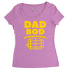 dad bod Women's Triblend Scoop T-shirt