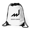 Death Grips Drawstring Bags