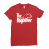 the dogfather   boxer Ladies Fitted T-Shirt