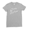 crazy for swayze Ladies Fitted T-Shirt