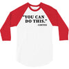 you can do this coffee 3/4 Sleeve Shirt