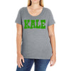 Kale Vegan Ladies Curvy T-Shirt