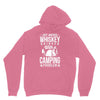 whiskey and camping! Unisex Hoodie