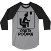 party pooper 3/4 Sleeve Shirt
