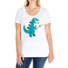 everyone loves marshmallow Ladies Curvy T-Shirt