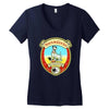 dogs bollocks beer label ideal birthday present or gift Women's V-Neck T-Shirt