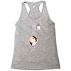 Peek a Boo with Pocket Baby Girl Racerback Tank