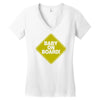 baby on board Women's V-Neck T-Shirt