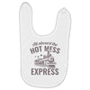 hot mess express Baby Bibs