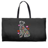 colorful boxer Weekender Totes