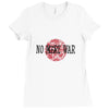 no more war Ladies Fitted T-Shirt