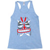 addict x mysterious al mask Racerback Tank