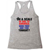 on a scale of one to america how free are you tonight Racerback Tank