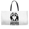 i liked bamboo Weekender Totes