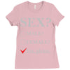 Sex Yes Please Ladies Fitted T-Shirt