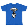 heart and nuclear explosion Toddler T-shirt