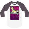 the beateggs !!! purple 3/4 Sleeve Shirt