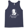 shakespeare beard quote much ado about nothing Tank Top