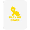 baby on board ! Mousepad