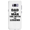 Dad The Man The Myth The Legend - Son Of A Legend Family Matching Samsung Galaxy S8 Plus