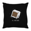 space heater Throw Pillow